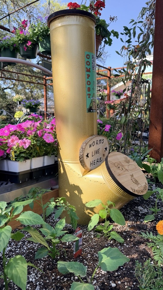 Effortless Composting - Wormspire™ Vertical Compost System For Small Spaces