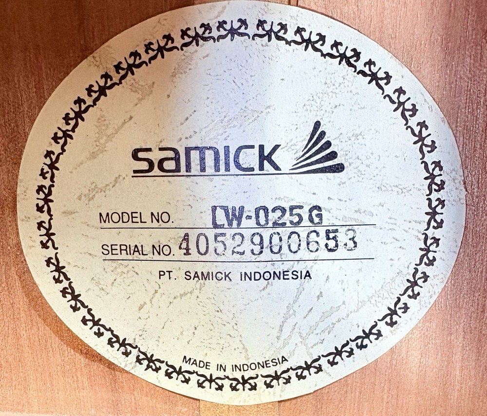 SAMICK LW-025G Acoustic Guitar
