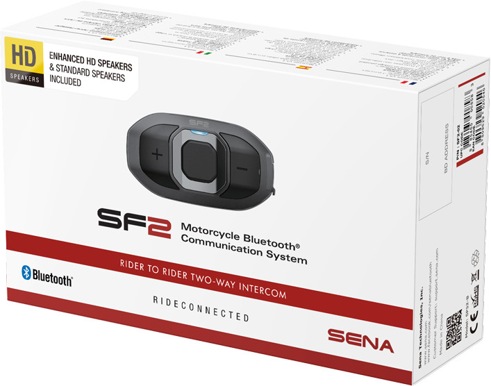 Sena SF2 Bluetooth Intercom - Single