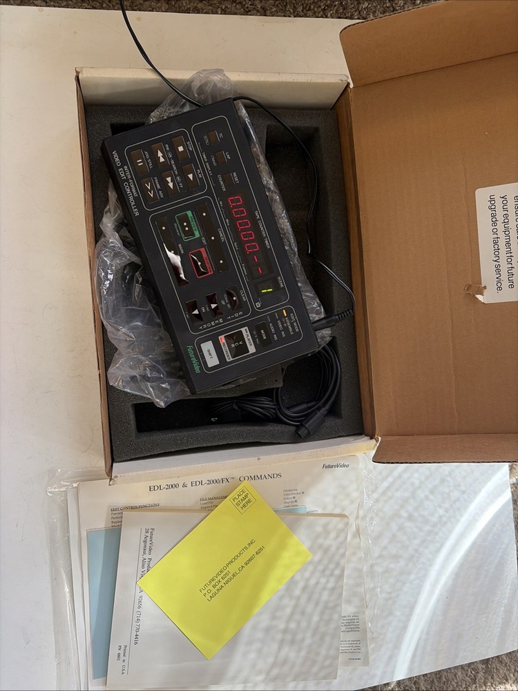 Future Video EC 1000Pro Video Edit Controller