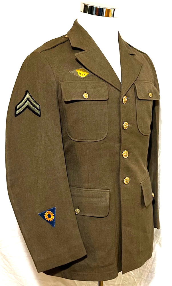 WWII Named ATSC Air Technical Service Command Service Coat / Uniform