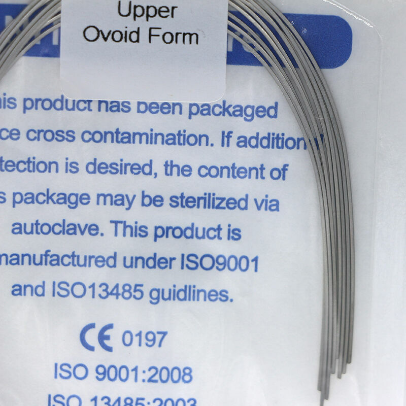 10Packs Dental Orthodontic Super Elastic Rectangular Arch wires 019×025 Upper