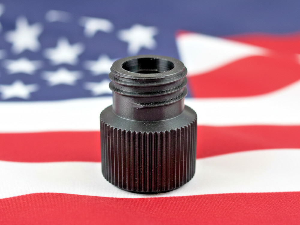 Universal Powder Baffle for MEC Reloading Press - Version 4 - Black - NEW