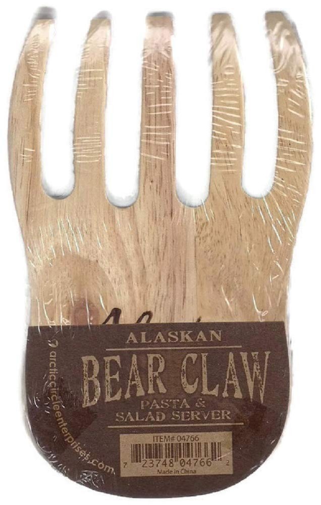 Alaskan Bear Claw Pasta  Salad Server Cooking Kitchen Tool 2 PCS