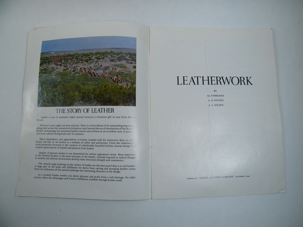 TANDY LEATHERWORK & NATURE DESIGNS MAGAZINES