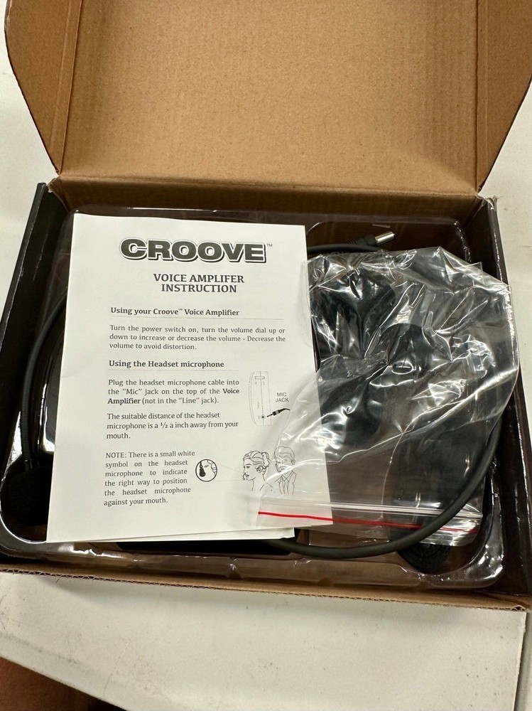 Groove Voice Amplifier Open Box New