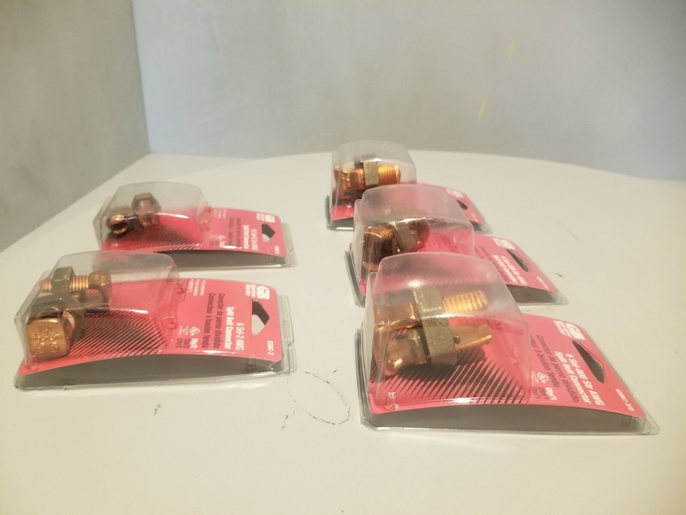 Variety Value Pack (5) Gardner Bender Slit Bolt Connectors