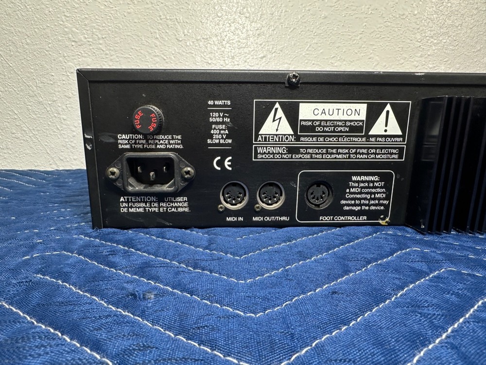 DigiTech 2120 Guitar Processor Advanced Multi-Effects Rack Unit