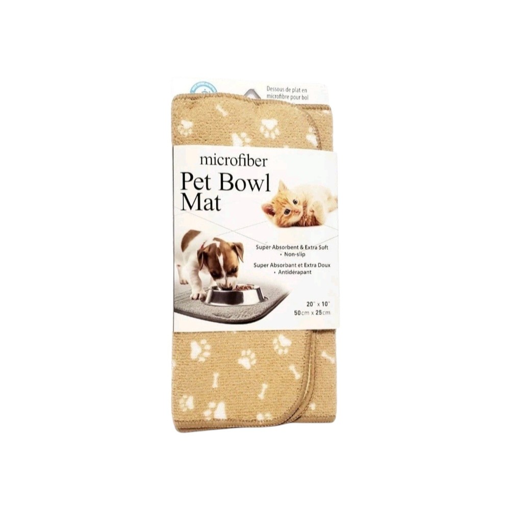 Microfiber Pet Bowl Mat