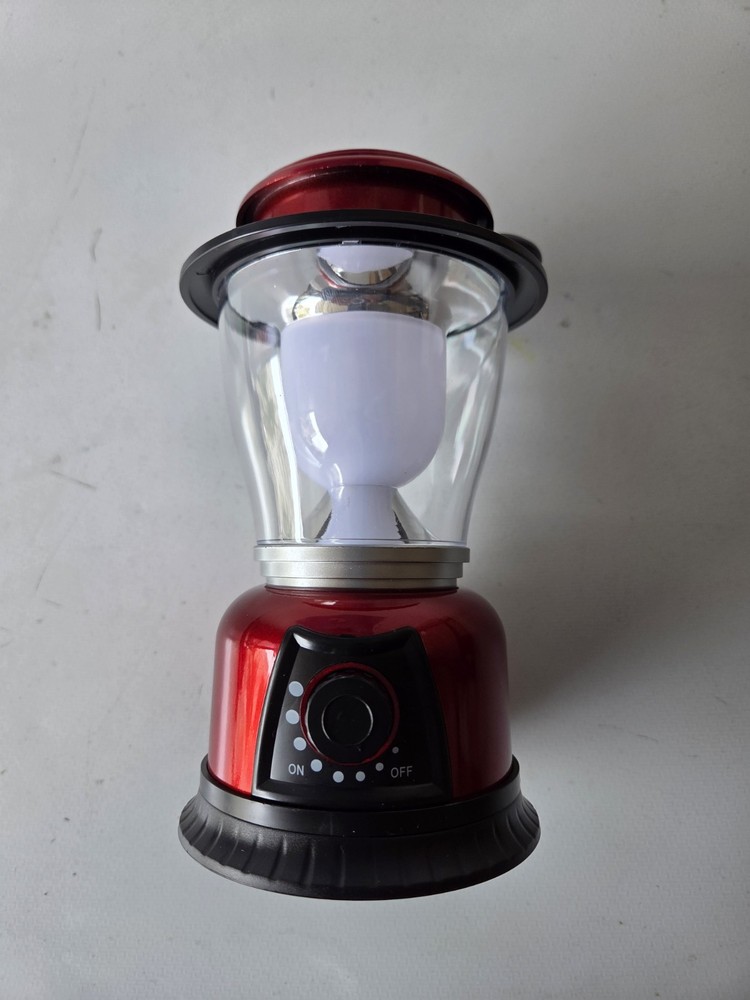 Battery Power LED Red Lantern