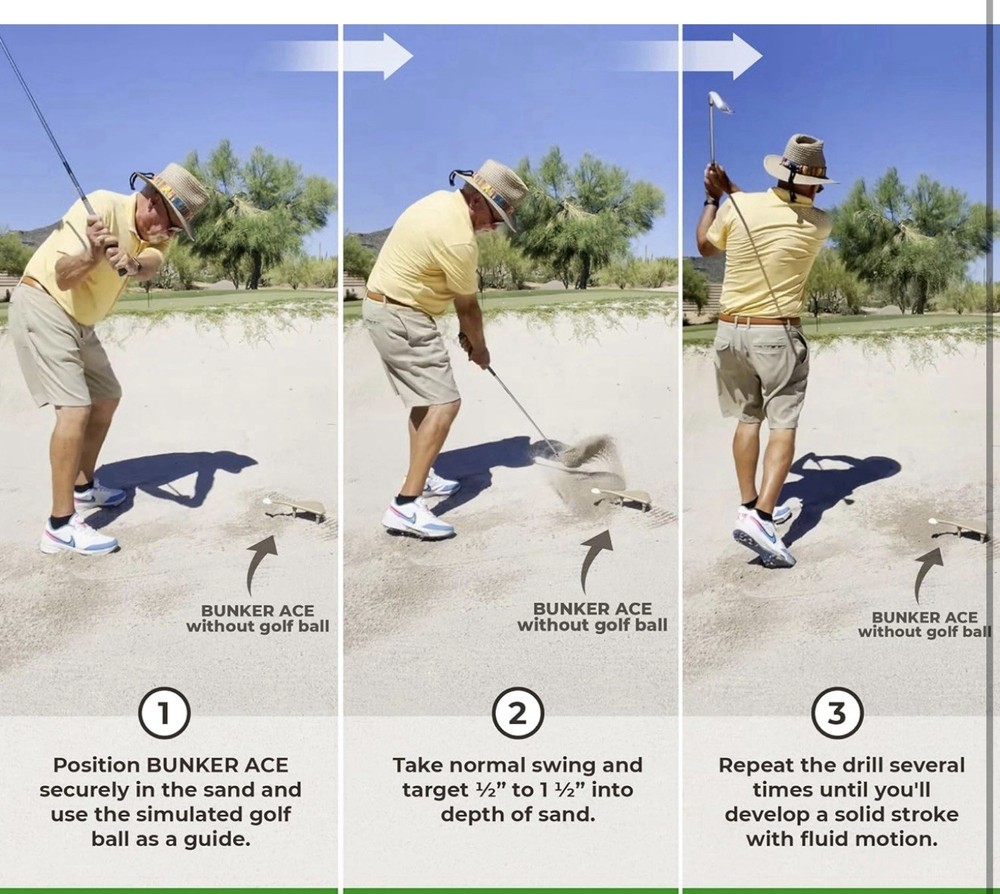Bunker Ace - Golf Develop A Solid Sand Bunker SWING!