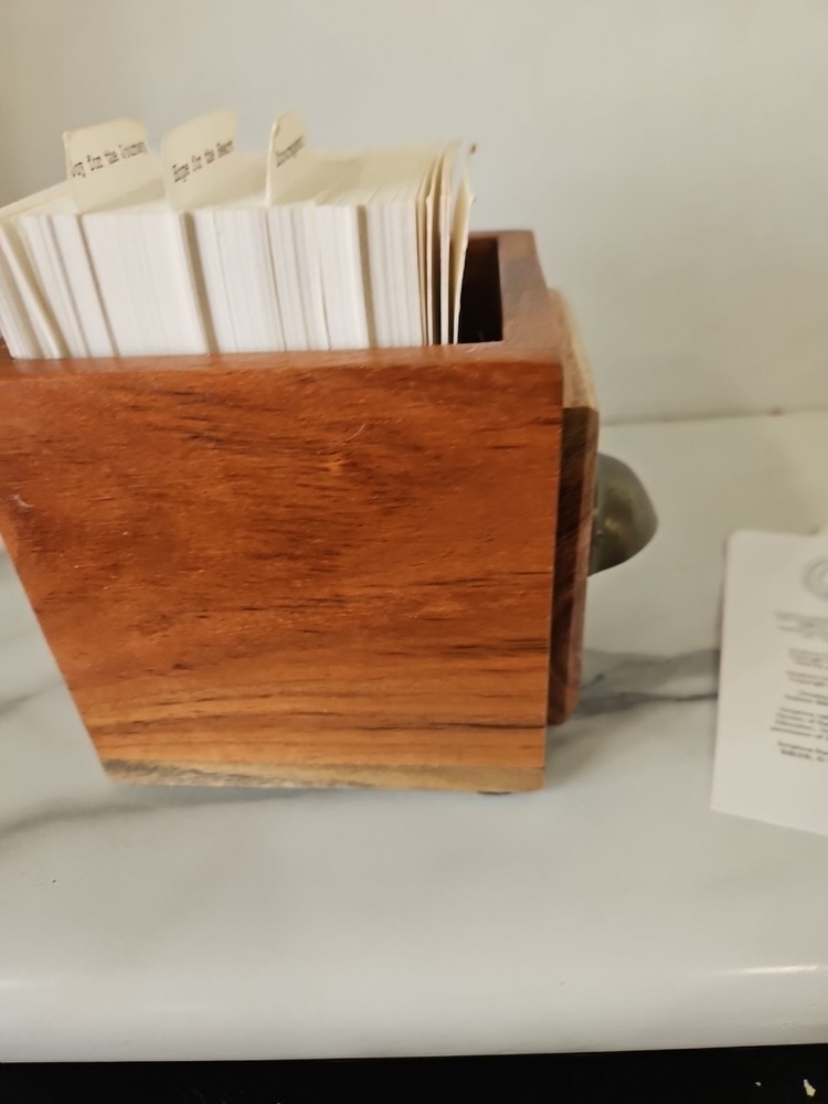 Mary & Martha Wooden Scripture Box