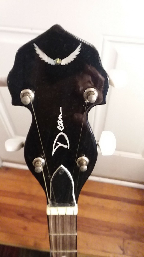 Dean Banjo with pickup.