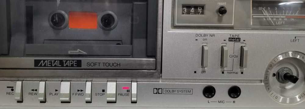 Sanyo RD S20 Stereo Cassette Player Recorder