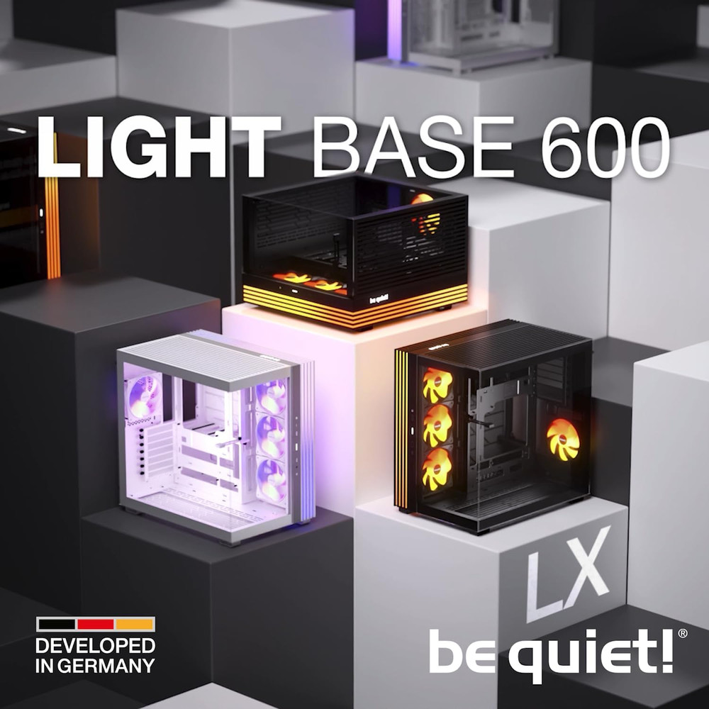 Light Base 600 DX PC Case | Black | BGW65
