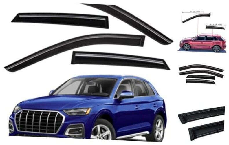 Lightronic Extra Durable Outside-Mount Auto Vent Window Visors, Fits 2018-2025