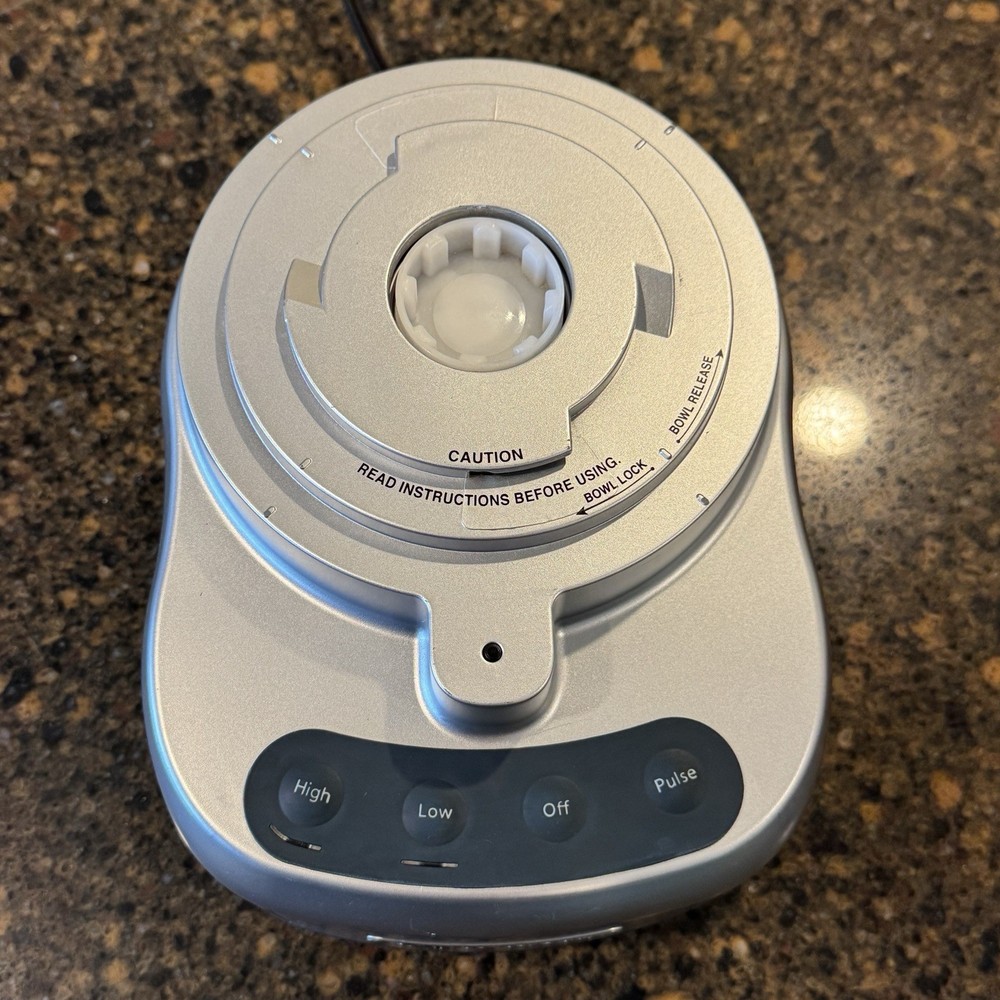 Cuisinart Elemental Food Processor 11 Cup Chopper Silver Model FP-11 TESTED