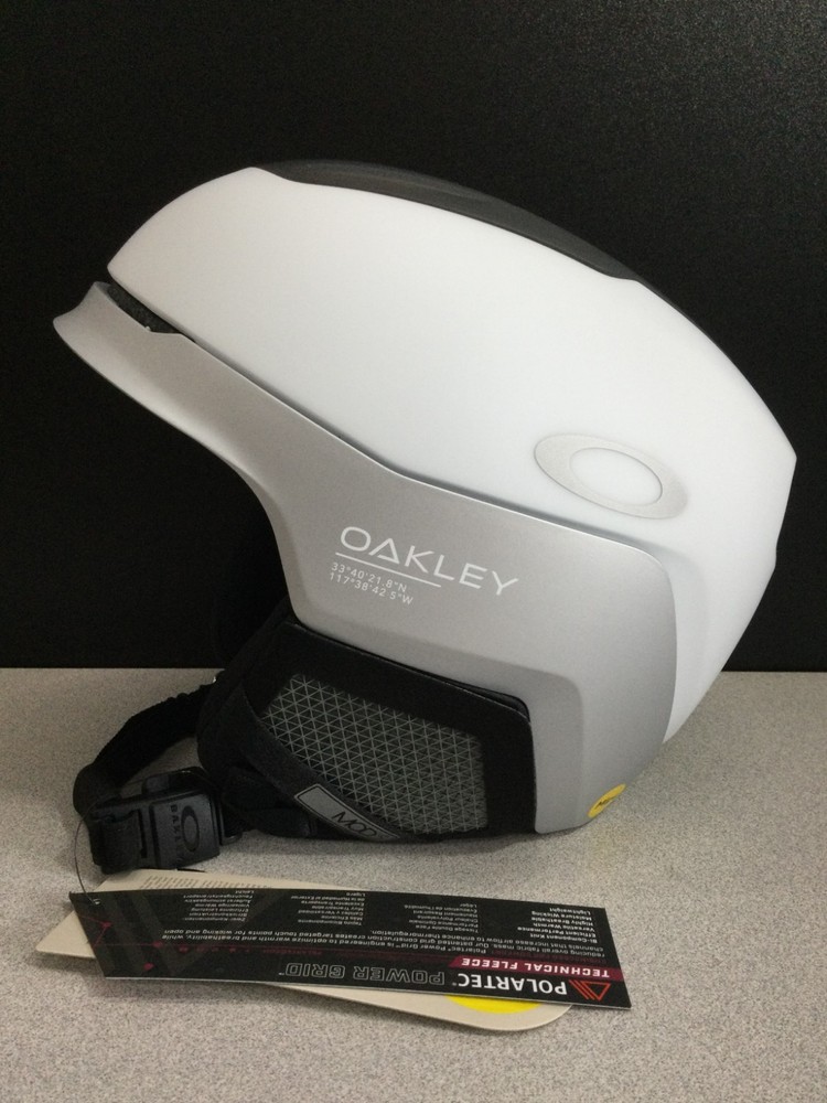 Oakley MOD5 Helmet Silver/White/Poseidon S