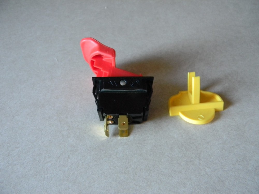 Jet drum sander switch