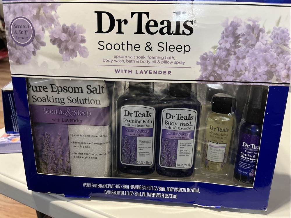 Dr Teal’s Sooth & Sleep 5 pc Set With Lavender