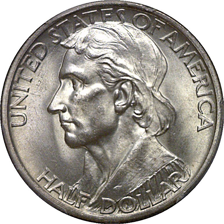 1937 Boone Commemorative Half Dollar PCGS MS-65