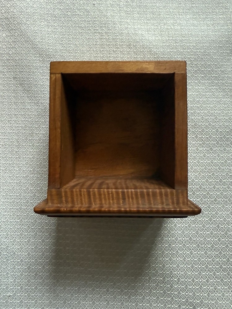 Eldred Wheeler Tiger Maple Pipe Box Vintage