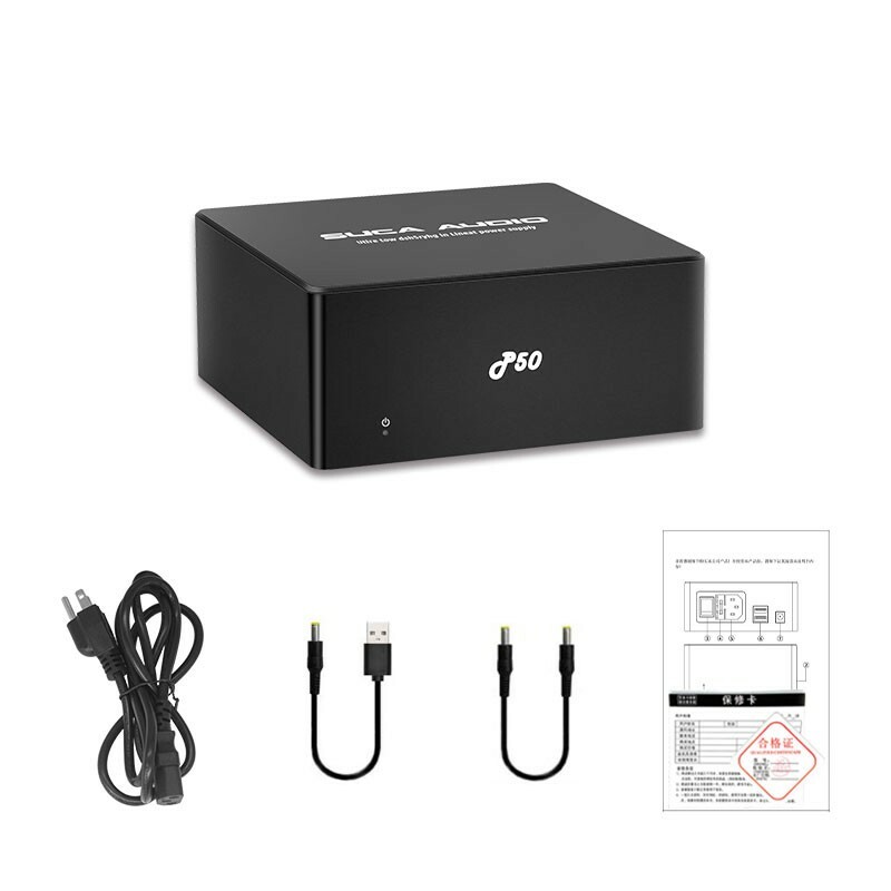 SUCA AUDIO P50 Low Noise Linear Power Supply Hifi Customized Filter Capacitor