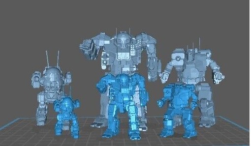 Fafnir FNR | 1:265 | 6mm Scale | Mecha | Sir Mortimer