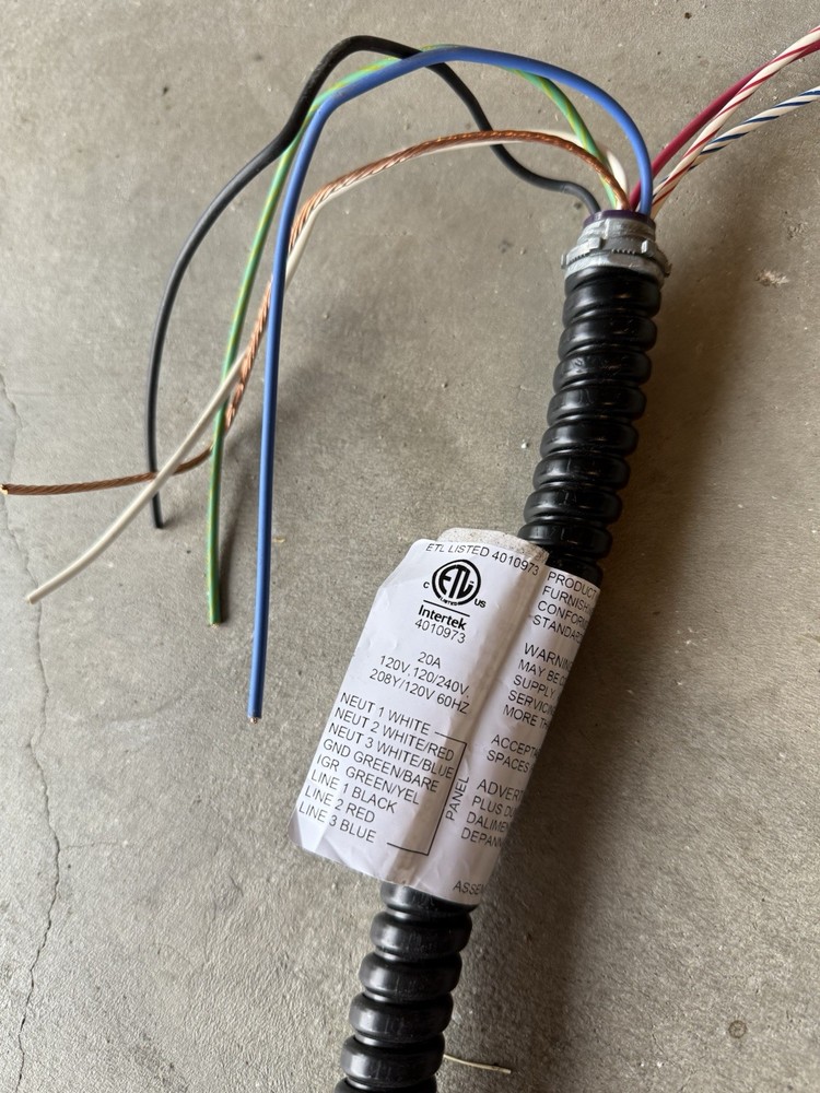 Haworth Base Feed Power Whip