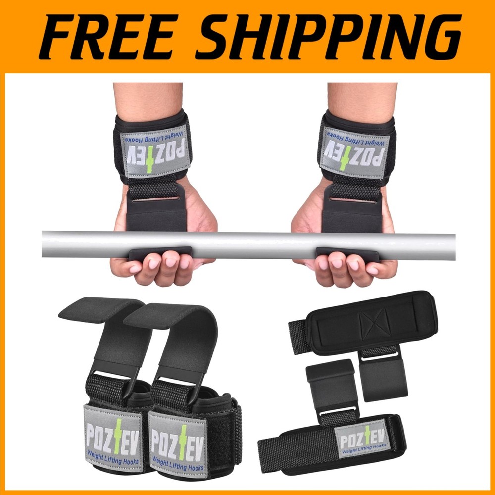 Powerlifting Hand Grips - Ideal for Pull-Ups