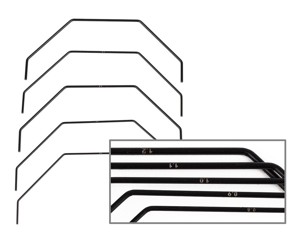 Team Associated - RC10B7 Rear Anti-Roll Bar Set