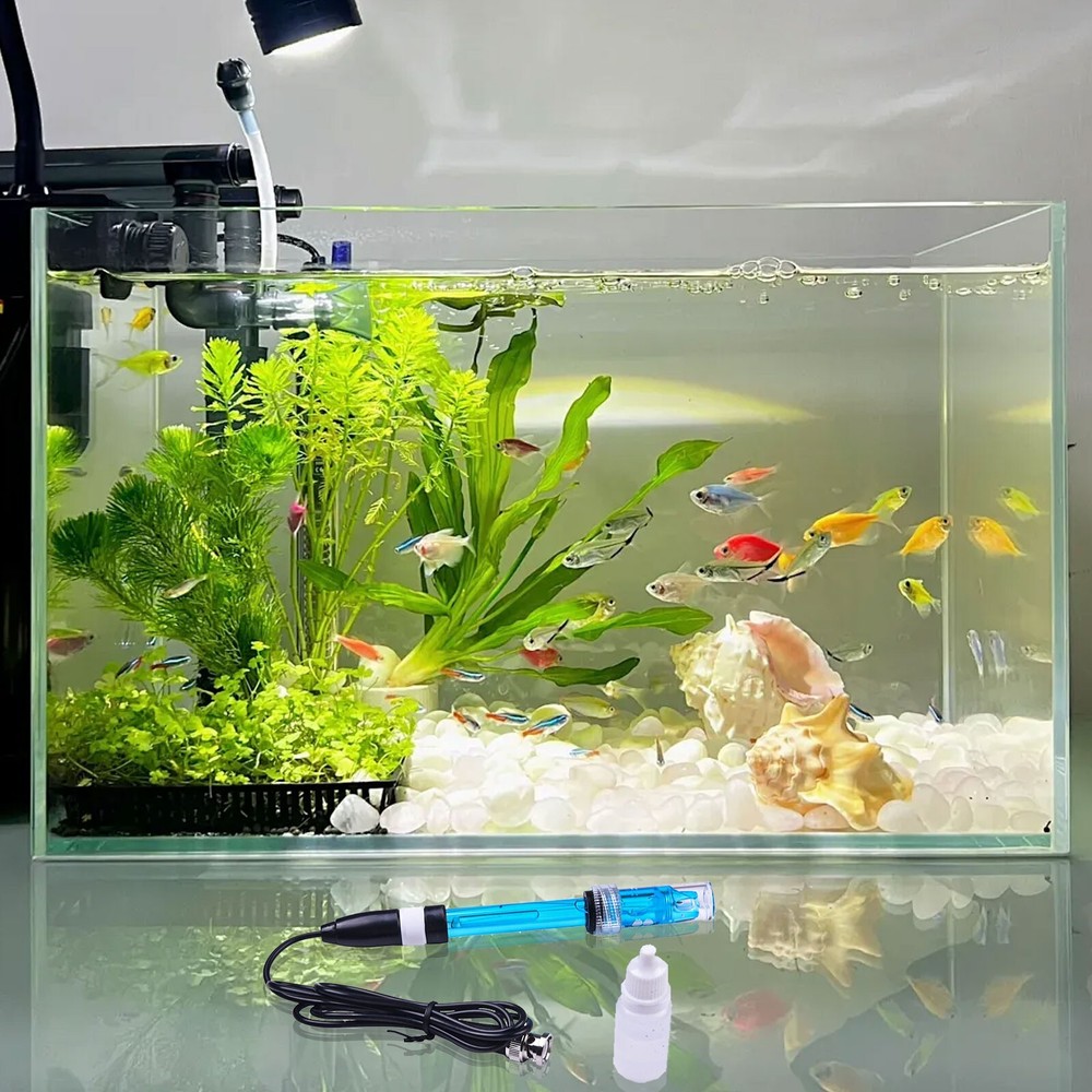 Electrode Probe PH BNC Connector Aquarium Controller Calibration Liquids Meter