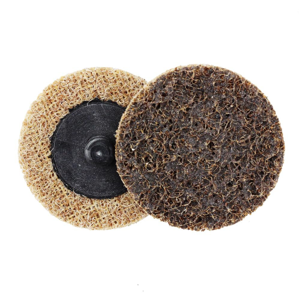 Surface Conditioning Quick Change Discs, 2" Tan (Coarse) Prep Pad - 25 Pack