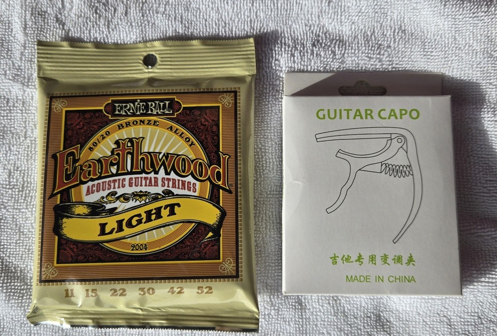 Guitar Capo And Strings