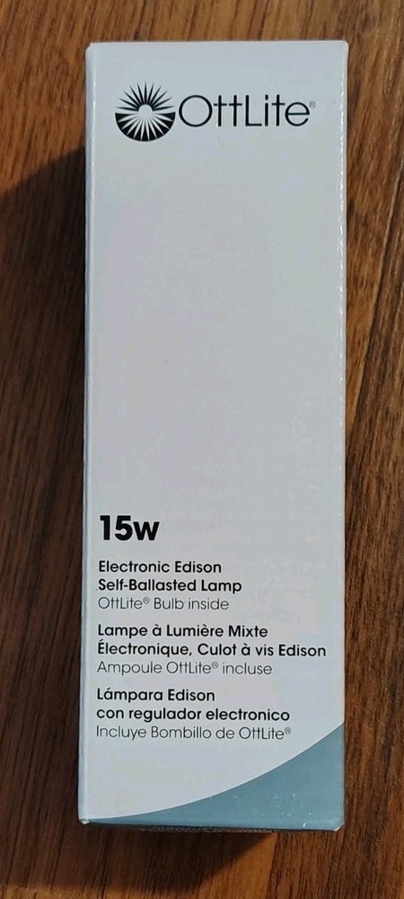 OttLite Replacement Edison Bulb 15w 900lm ED15-S