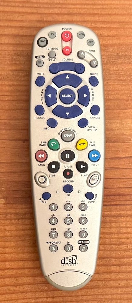Dish Network DVR 512 Receiver with Remote Control Smart Card Used Tested Working