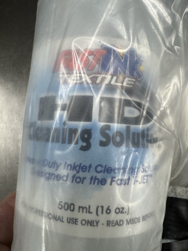 DTG Fast Ink HD Cleaning Solution 500ml New Unopened