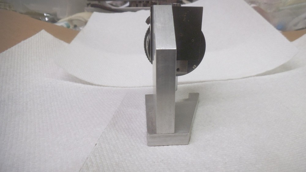 Custom Aluminum stand for Starrett 674 indicator mounting bracket