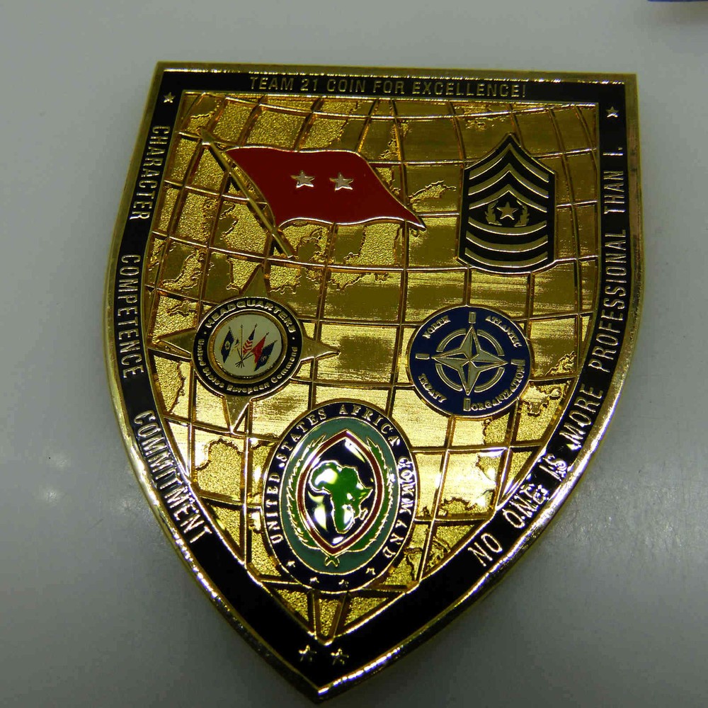 21ST THEATER SUSTAINMENT COMMAND CHALLENGE COIN