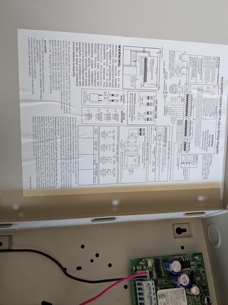 DSC PC1832 V4.6 PowerSeries Control Panel