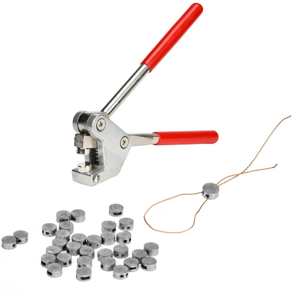 Meter Seal Secure Sealing Sets Lead Security Seals Beans Plier Copper Wire