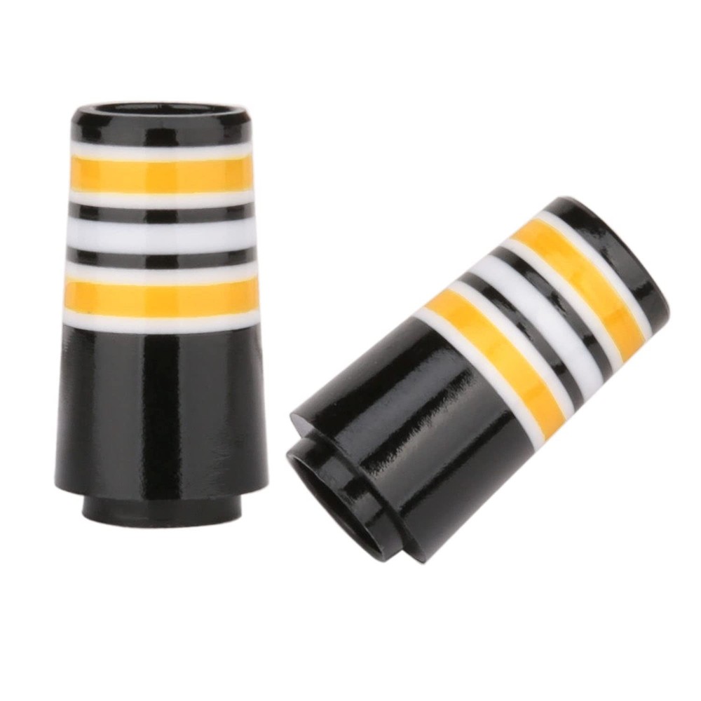 10pcs Custom Tip .355 Golf Ferrules for Taper Tip Iron Wedge (Orange Ring)