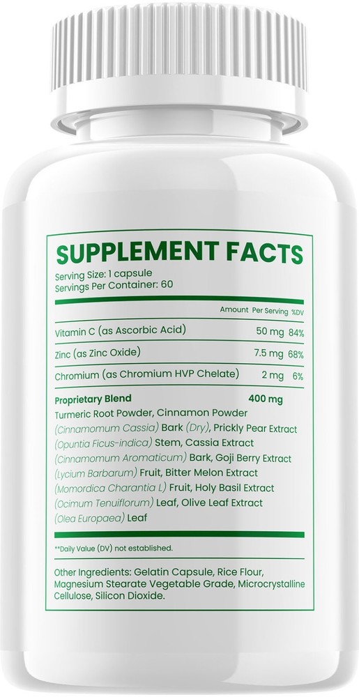 (2 Pack) Gluco Elixir Capsules – GlucoElixir Natural Blend Glycogen Support