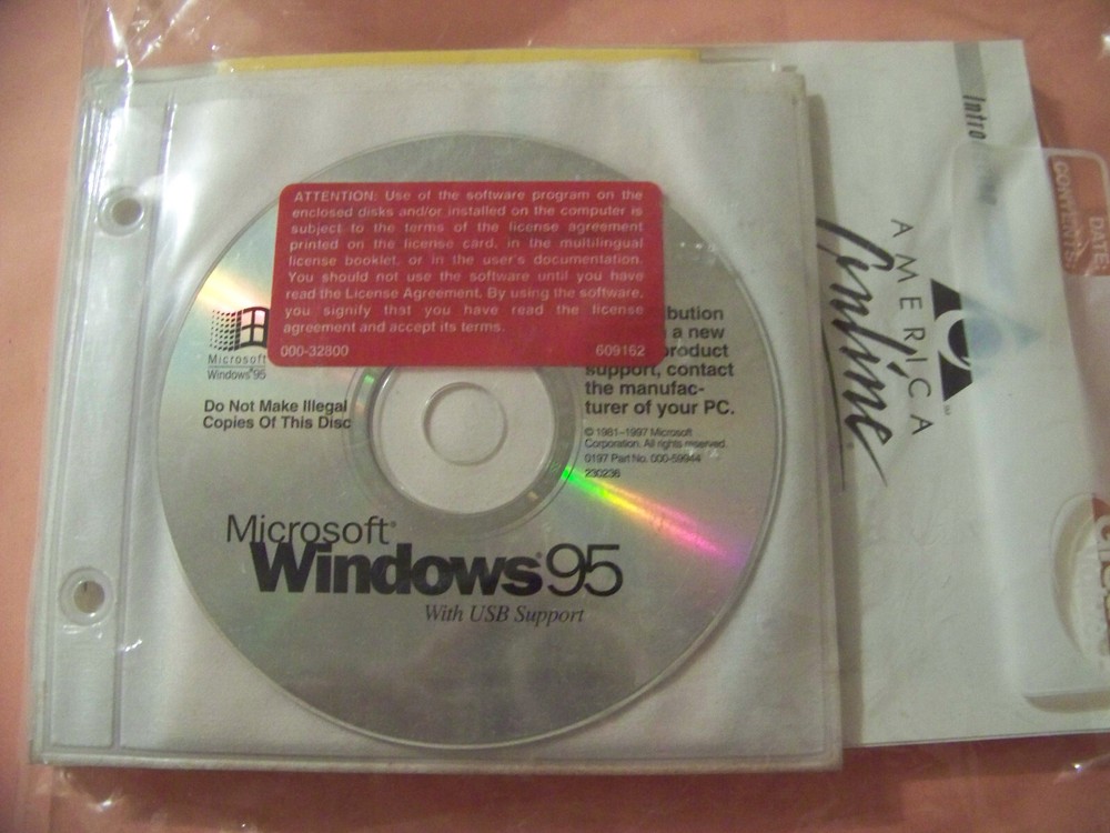 NEW!! Windows 95 CD Bundle Software, INTERNET EXPLORER, FREE SHIPPING US ONLY!!