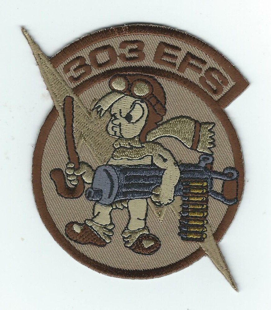 303rd EXPEDITIONARY FIGHTER SQUADRON !!THE LATEST!! (DESERT) patch