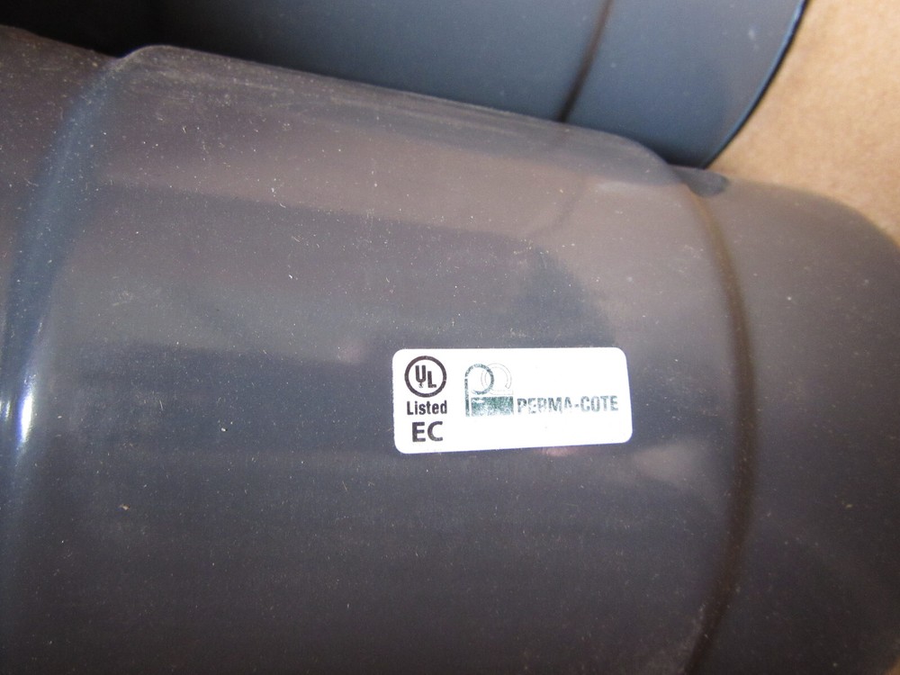 Perma-Cote CPL-400, 4" PVC Coated Threaded Coupling New