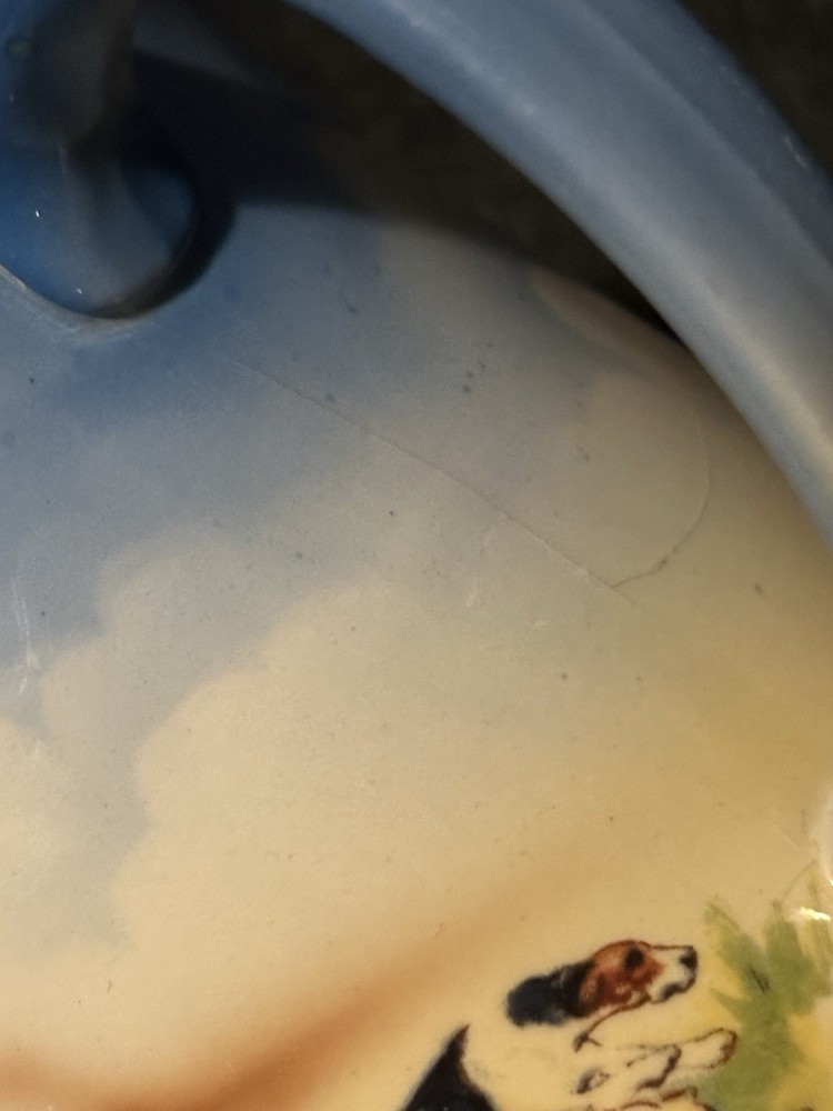 Vintage Falcon ware Jug - Hunt scene