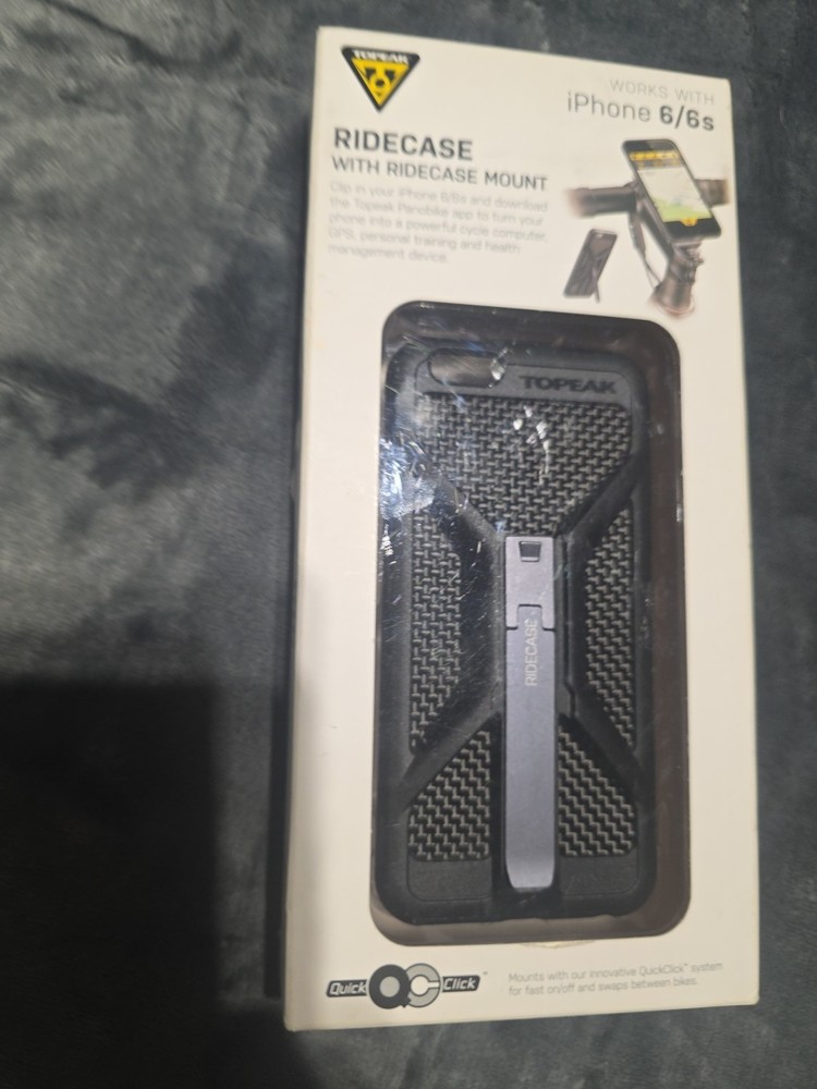 Topeak RideCase iPhone 6  with handlebar mount adjustable TT9845B Black