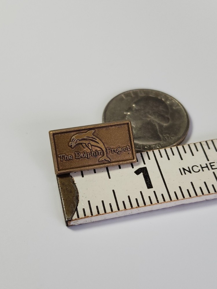 The Dolphin Project Lapel Pin Preservation & Protection