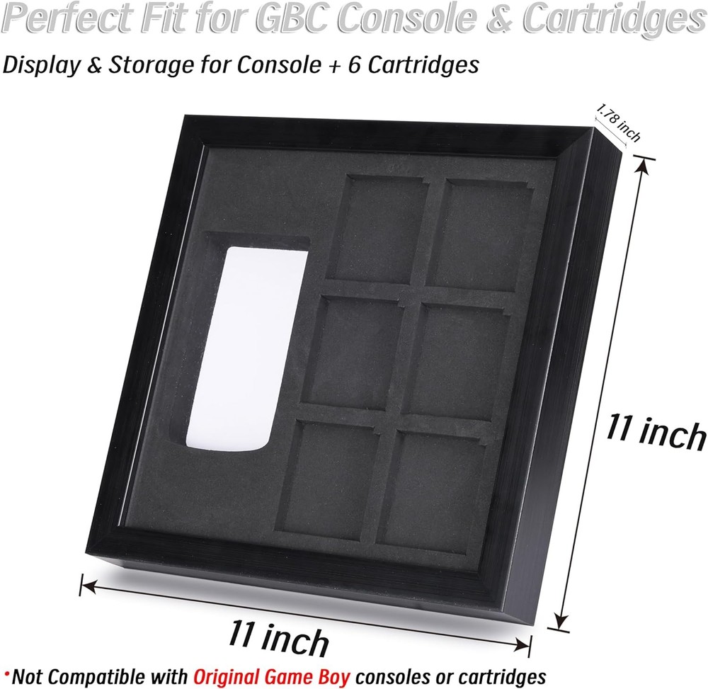 Display Frame and Storage Solution for Game Boy Color Console